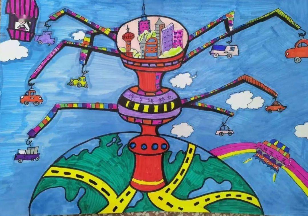 穿越时空，科技画作品创作的心路历程与视觉盛宴,在瞬息万变的时代，科技的进步已深入到我们生活的每一个角落，作为一名对绘画充满热忱的艺术家，我深切感受到科技与艺术交融所激发出的无限潜能，在创作科技主题画作的过程中，我仿佛穿越时空，沉浸在一场视觉的盛宴之中，以下是我对创作的一些心得体会。,科技画作品创作感受,第1张