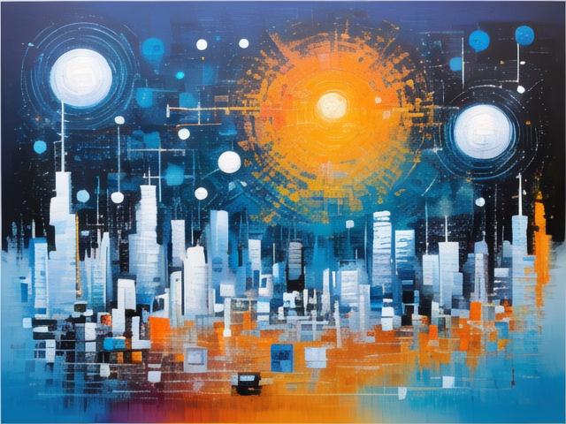 科技画创作,一场视觉与想象的盛宴,第1张 科技画创作,一场视觉与想象的盛宴,科技画创作,一场视觉与想象的盛宴,第1张