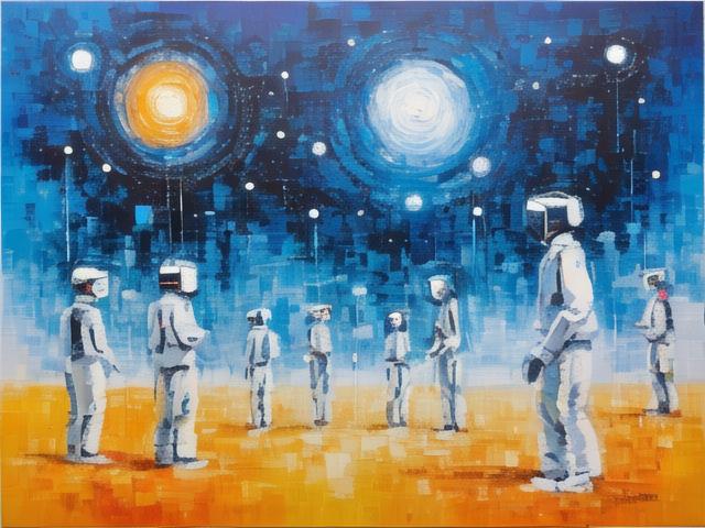科技与艺术的完美融合——探索科技创作绘画的无限可能,第1张 科技与艺术的完美融合——探索科技创作绘画的无限可能,科技与艺术的完美融合——探索科技创作绘画的无限可能,第1张